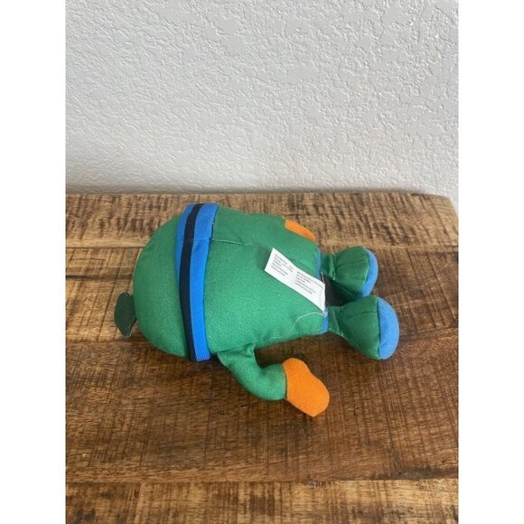 Nick Junior Nickelodeon TEAM UMIZOOMI “BOT” 9" Robot Plush Toy Green Blue 2011 - Picture 4 of 9